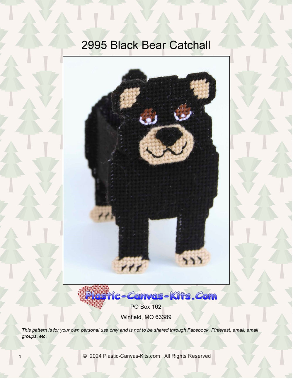 Black Bear Catchall