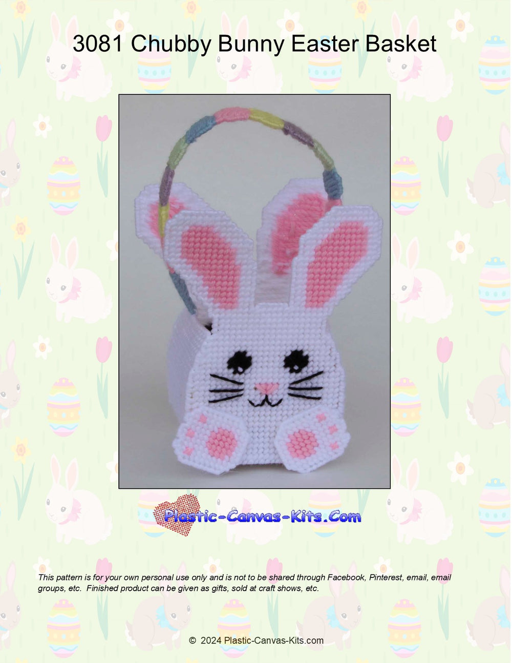 Chubby Bunny Easter Basket