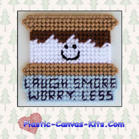 Laugh Smore, Worry Less Magnet