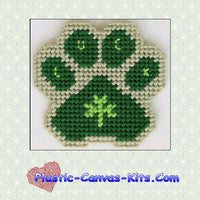St. Patrick's Day Paw Magnet