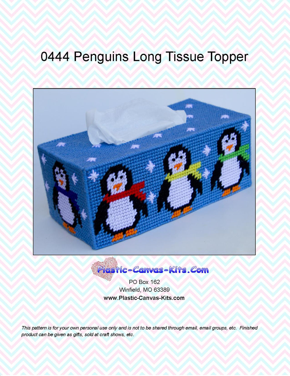 Penguin Long Tissue Topper