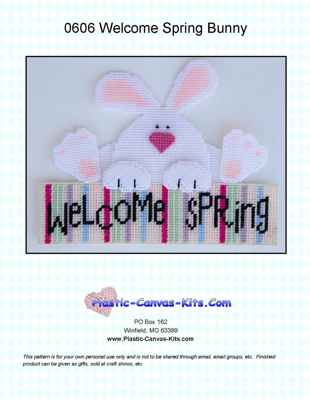 Welcome Spring Bunny