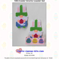 Easter Gnome Coaster Set