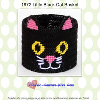 Little Black Cat Basket