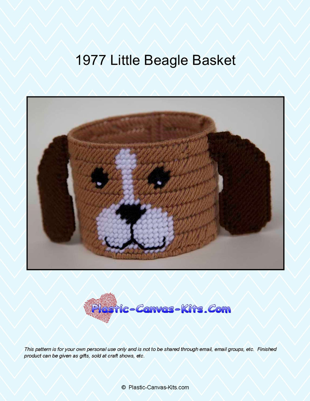Little Beagle Basket