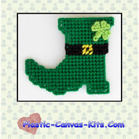 St. Patrick's Day Leprechaun Boot Magnet