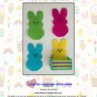 Colorful Bunnies Coaster Set