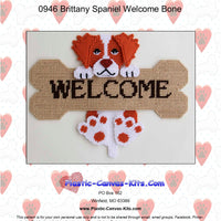 Brittany Spaniel Welcome Bone