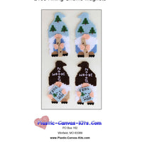 Hiking Gnome Magnets