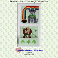 St. Patrick's Day Dog Coaster Set