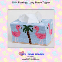 Flamingos Long Tissue Topper