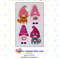 Cat Lover Gnome Magnets