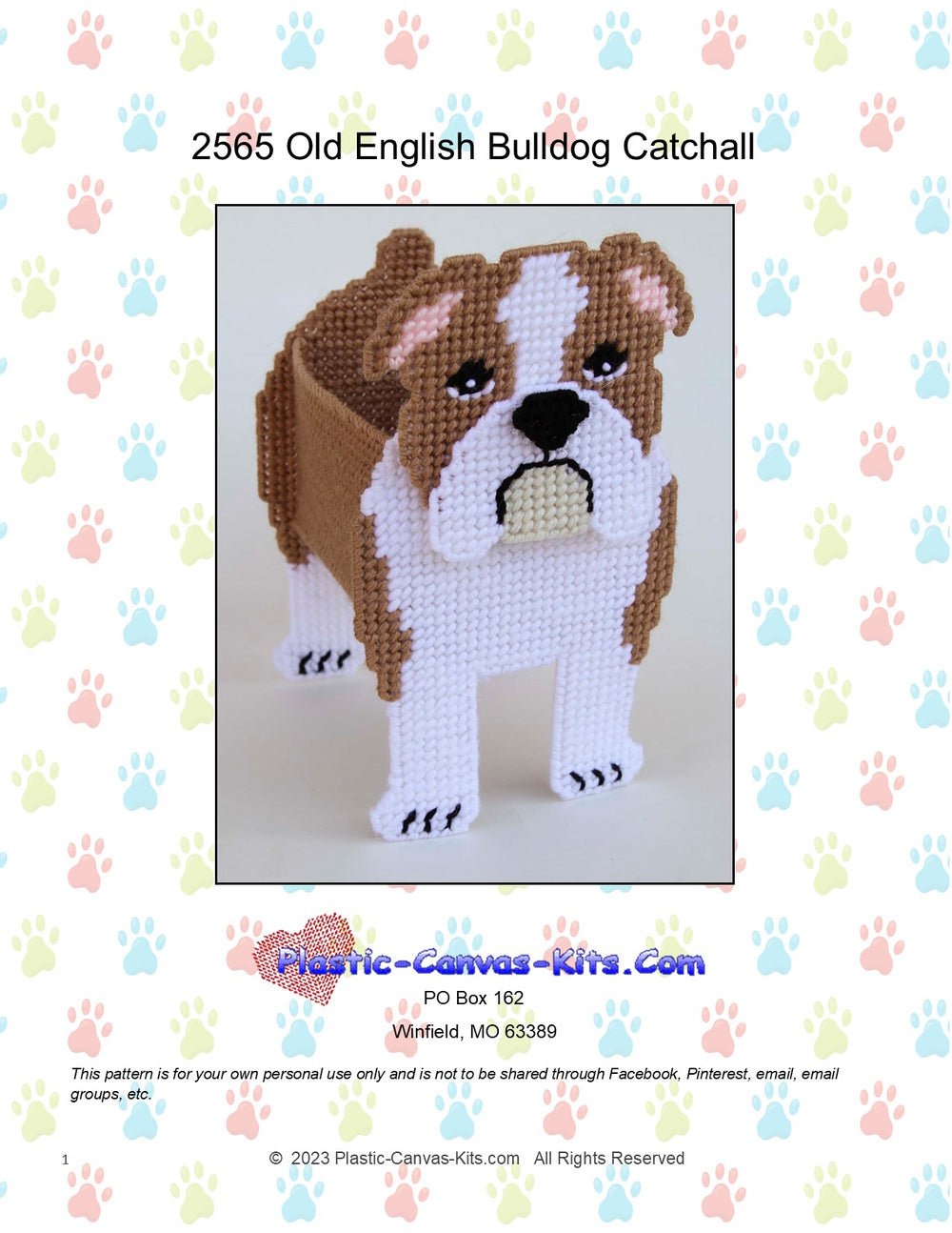 Old English Bulldog Catchall