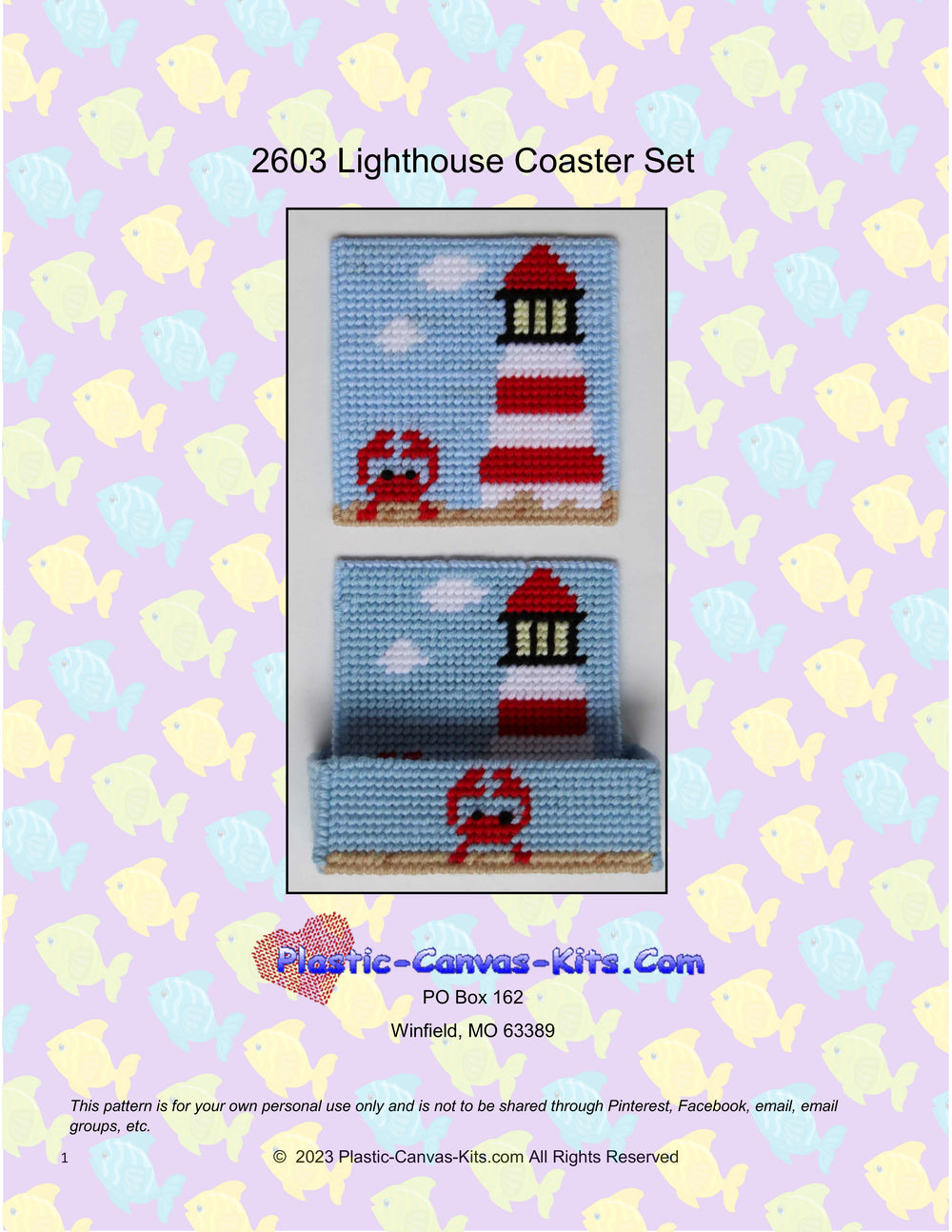 Lighthouse Coaster Set