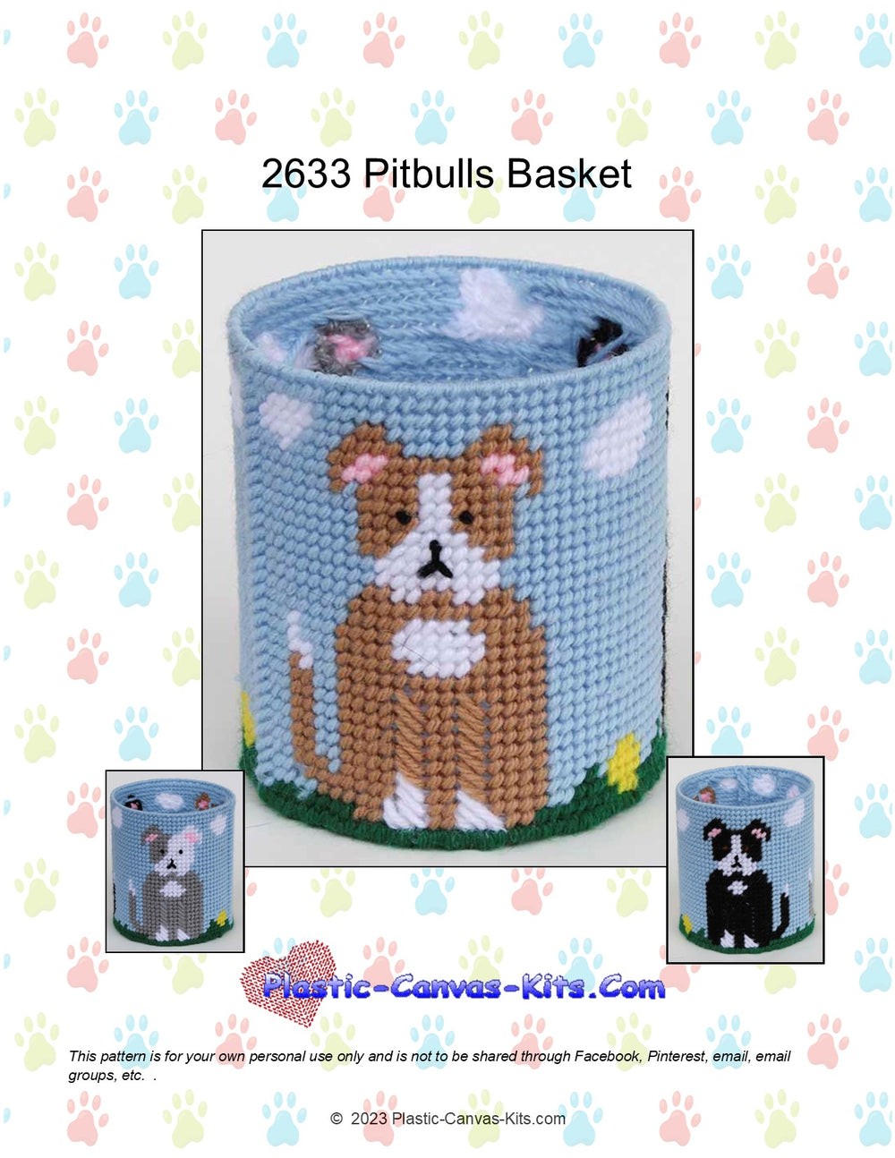 Pitbulls Basket