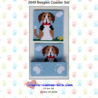 Beagle Coaster Set