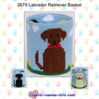 Labrador Retriever Basket
