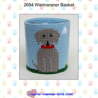 Weimaraner Basket