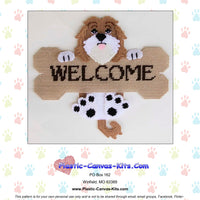 Lhasa Apso Welcome Bone