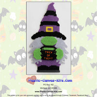 Halloween Witch Gnome Wall Hanging