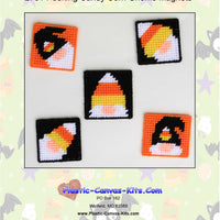 Peeking Candy Corn Gnome Magnets