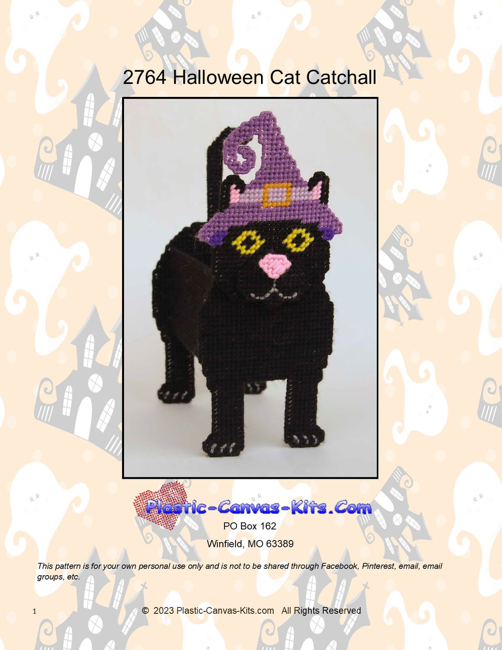 Halloween Cat Catchall