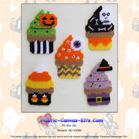 Halloween Cupcake Magnets