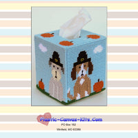 Thanksgiving Dogs Boutique Tissue Topper