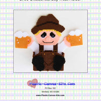 Oktoberfest Boy Treat Holder