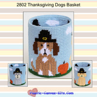 Thanksgiving Dogs Basket