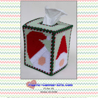 Peeking Santa Gnomes Boutique Tissue Topper