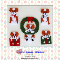 Brittany Spaniel Christmas Ornaments