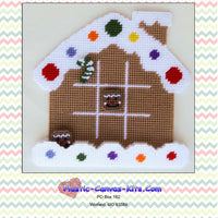 Gingerbread House Tic Tac Toe Board
