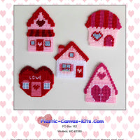 Valentine's Day House Magnets