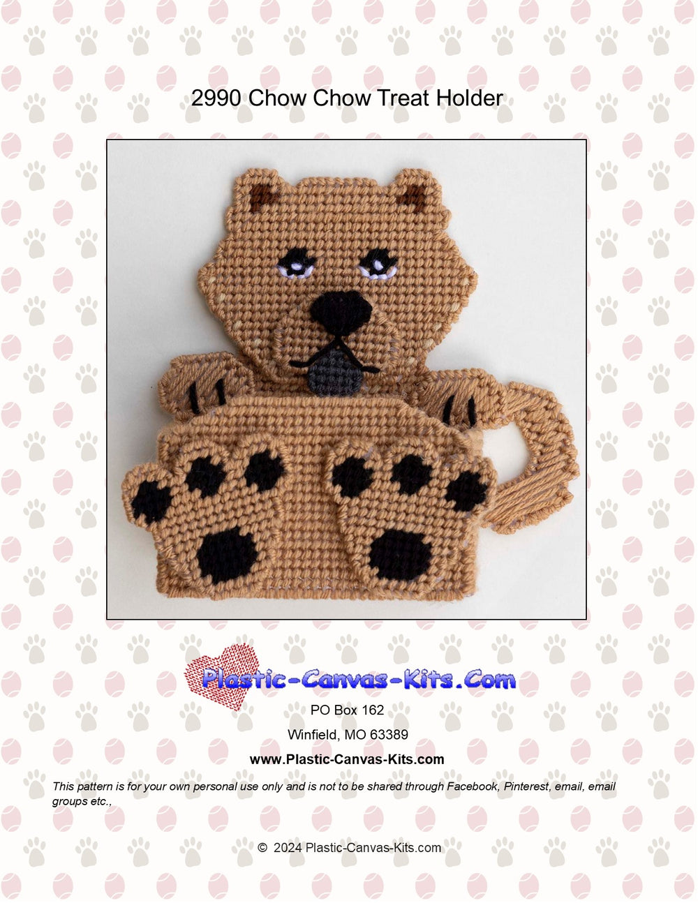 Chow Chow Treat Holder