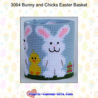 Bunny and Chicks Easter Basket