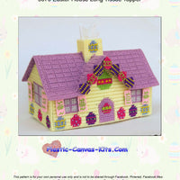 Easter House Long Tissue Topper