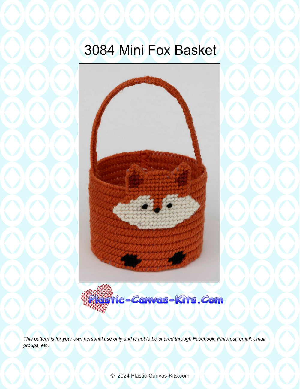 Mini Fox Basket