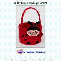 Mini Ladybug Basket