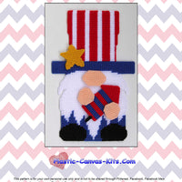 Patriotic Gnome Boy Wall Hanging
