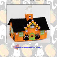 Halloween House Long Tissue Topper