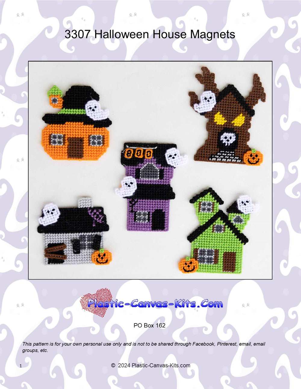 Halloween House Magnets
