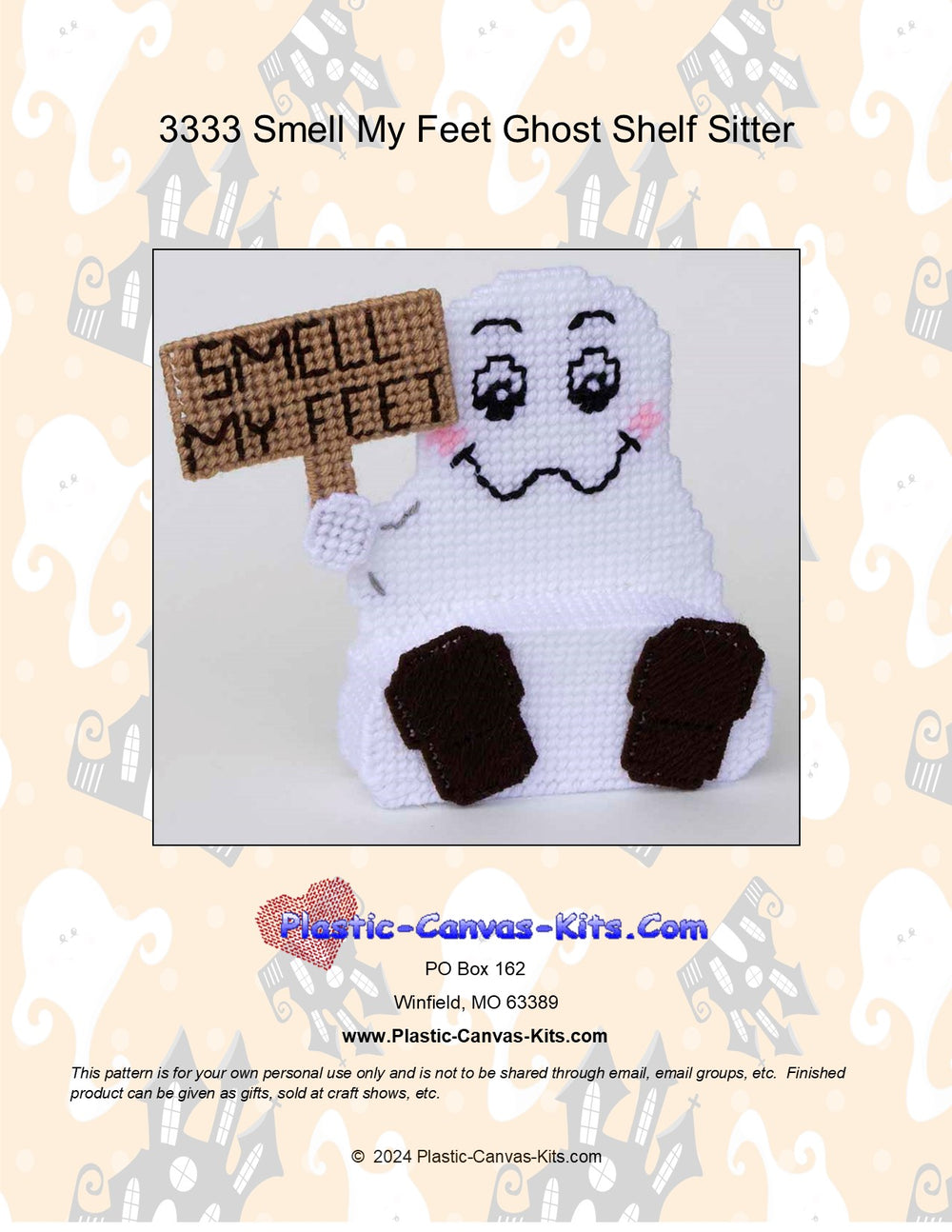 Ghost Shelf Sitter