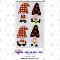 Pumpkin Spice Gnome Magnets