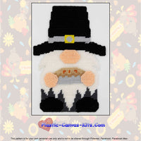 Pilgrim Boy Gnome Wall Hanging