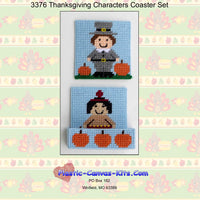 Thanksgiving Characters Coaster Set