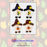 Scarecrow Gnome Magnets