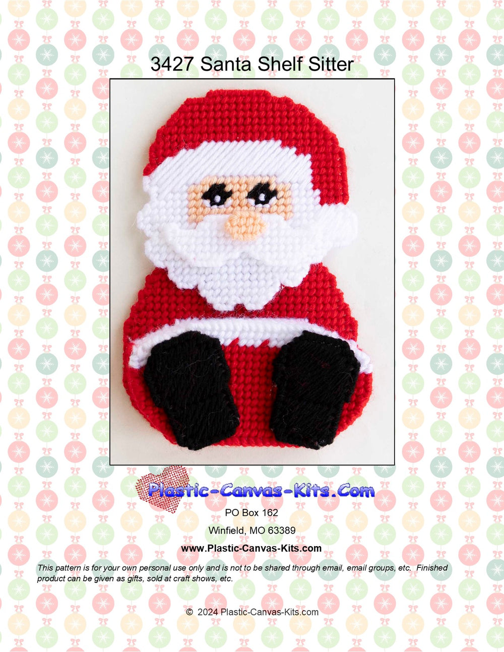 Santa Shelf Sitter