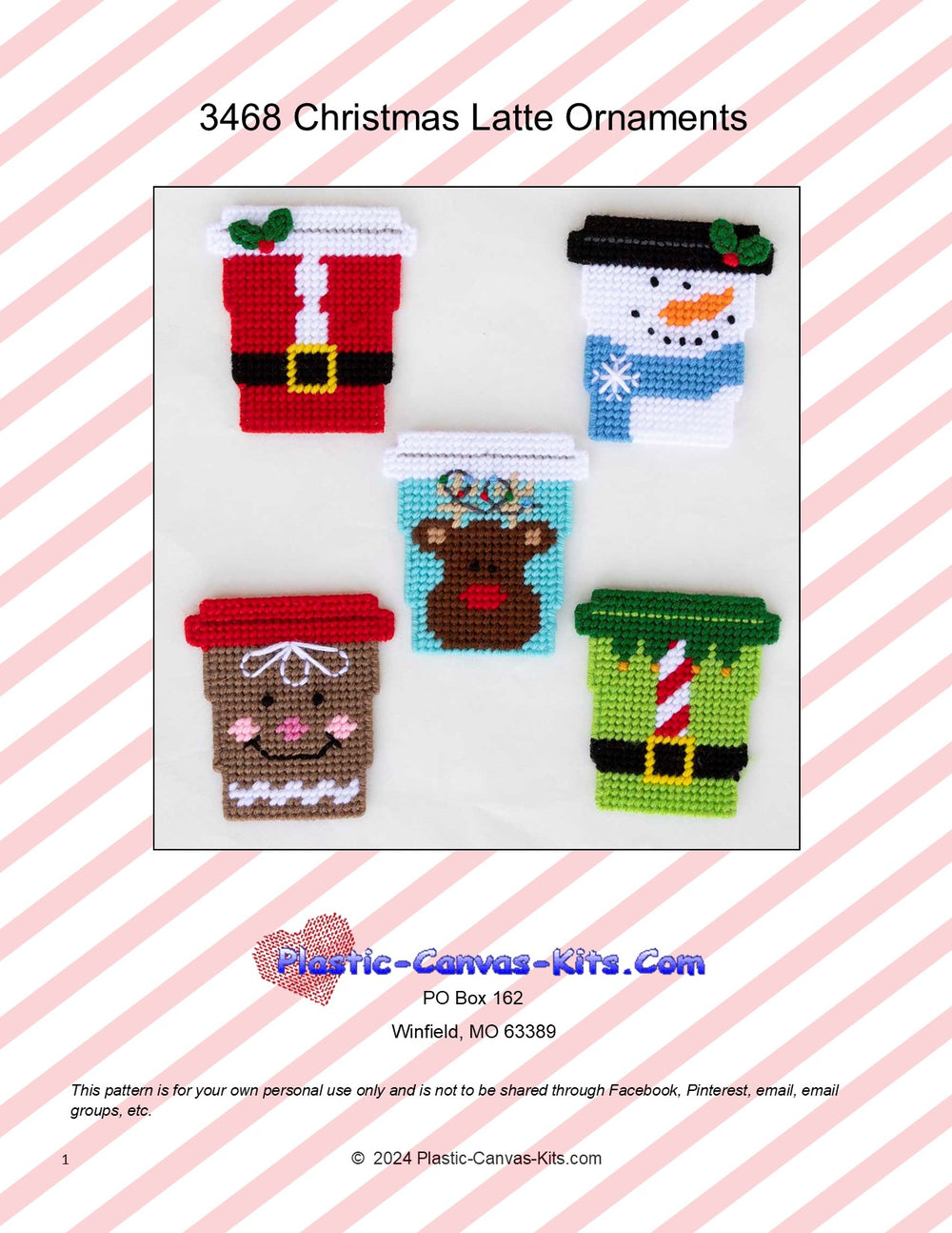Christmas Latte Ornaments