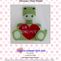 U R Dino-mite Valentine's Day Dinosaur Treat Holder